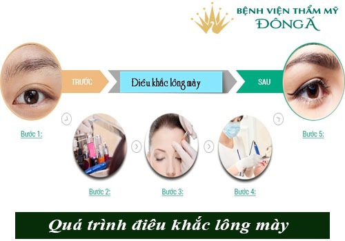 Điêu khắc lông mày 6D giá bao nhiêu, ở đâu Đẹp - An toàn - Uy tín nhất 6