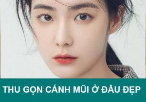 Thu gọn cánh mũi ở đâu đẹp? Bật mí địa chỉ thẩm mỹ “tủ” của chị em