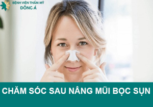 Hướng dẫn chăm sóc sau nâng mũi bọc sụn an toàn, hiệu quả