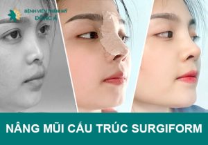 Nâng mũi cấu trúc Surgiform – sụn sinh học nâng mũi hàng đầu